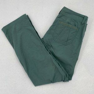 Marmot Women’s Size 8 Pants Green Roll-up Outdoor Hiking Pockets Convertible